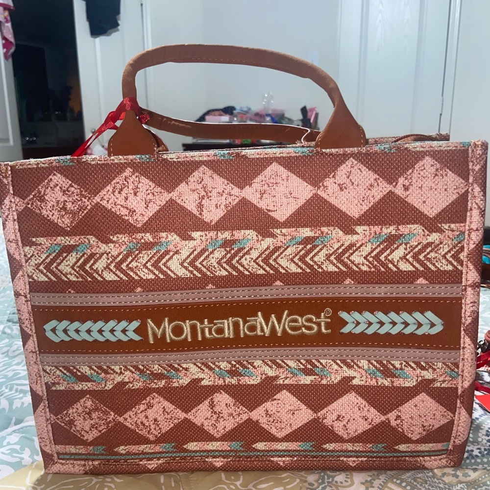 NEW  
Montana West Tote Bag for Women Western Boho Satchel Purse